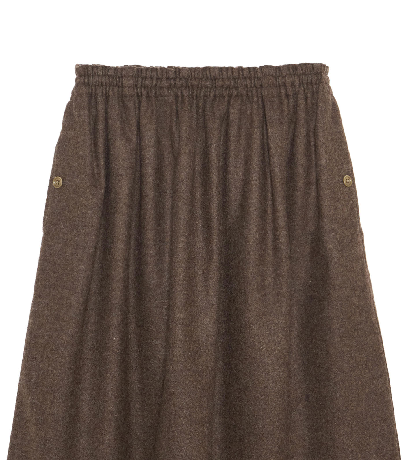 Wool Nylon Melton Skirt