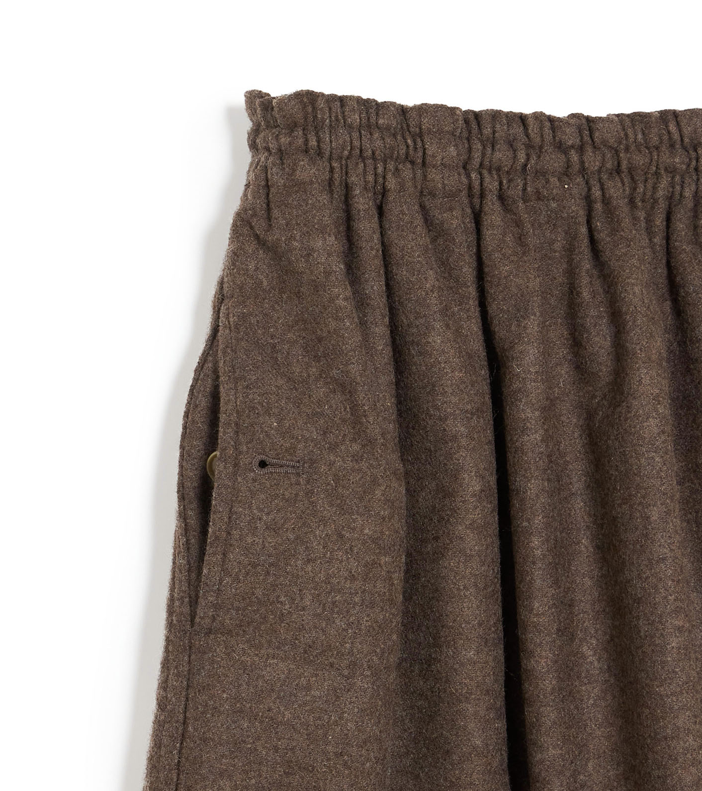 Wool Nylon Melton Skirt