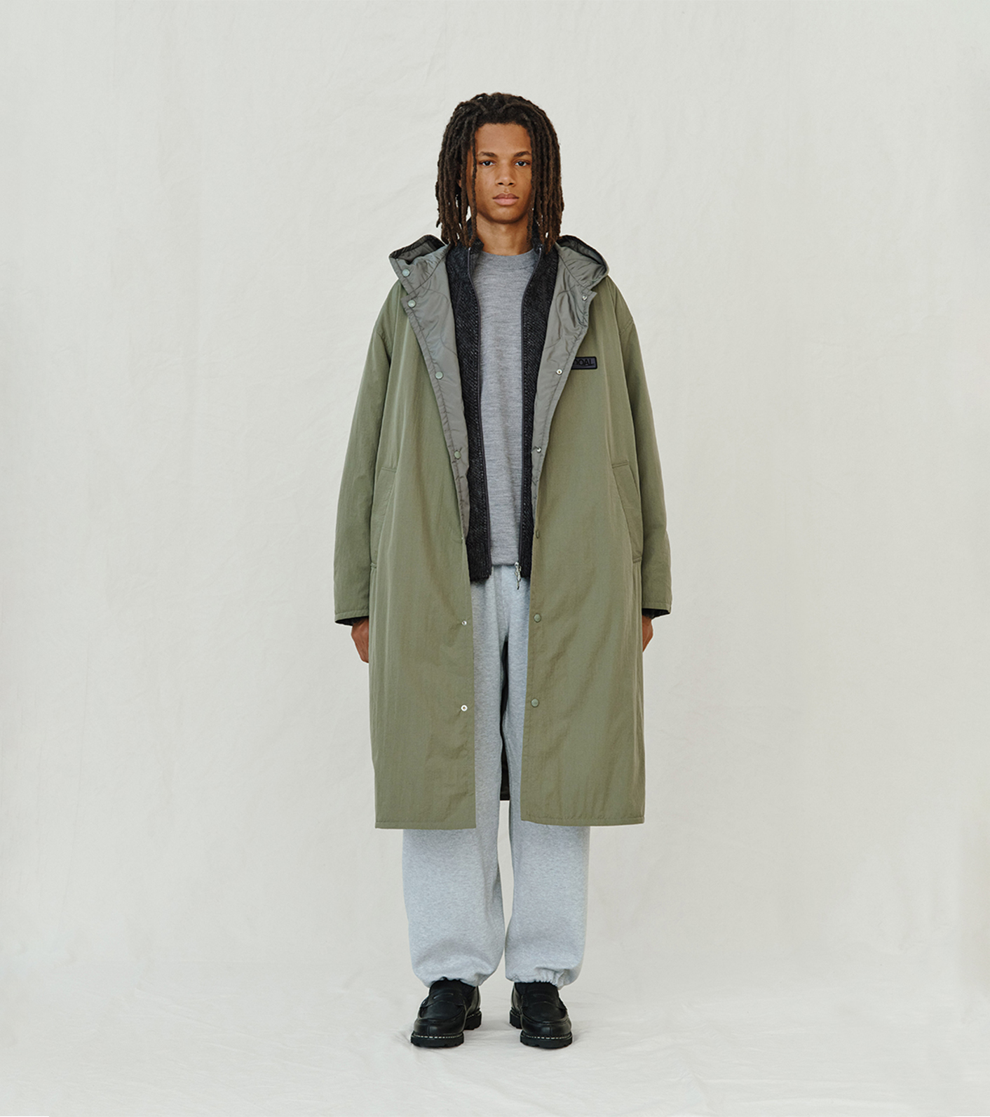 OOAL Quilting Bench Coat