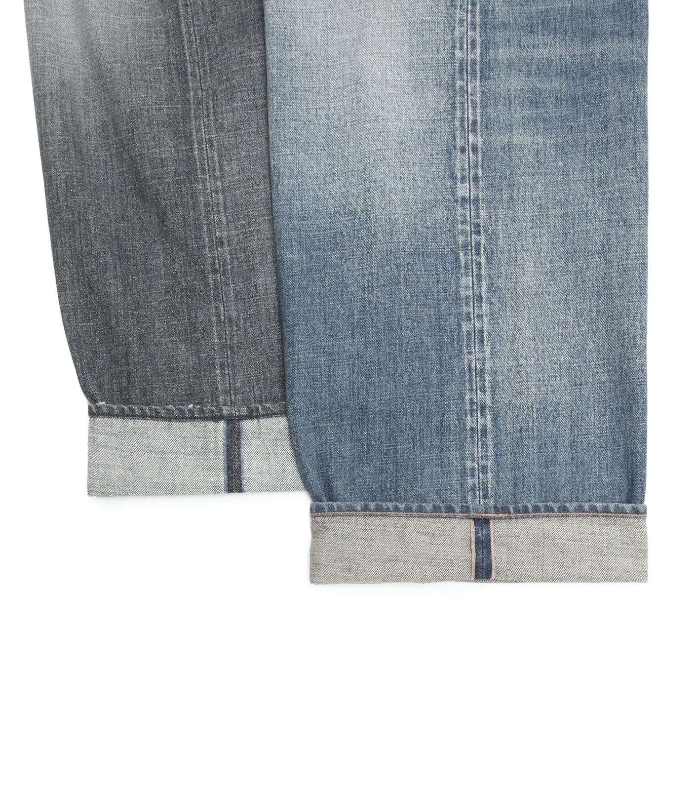 Selvage Denim Straight Pants