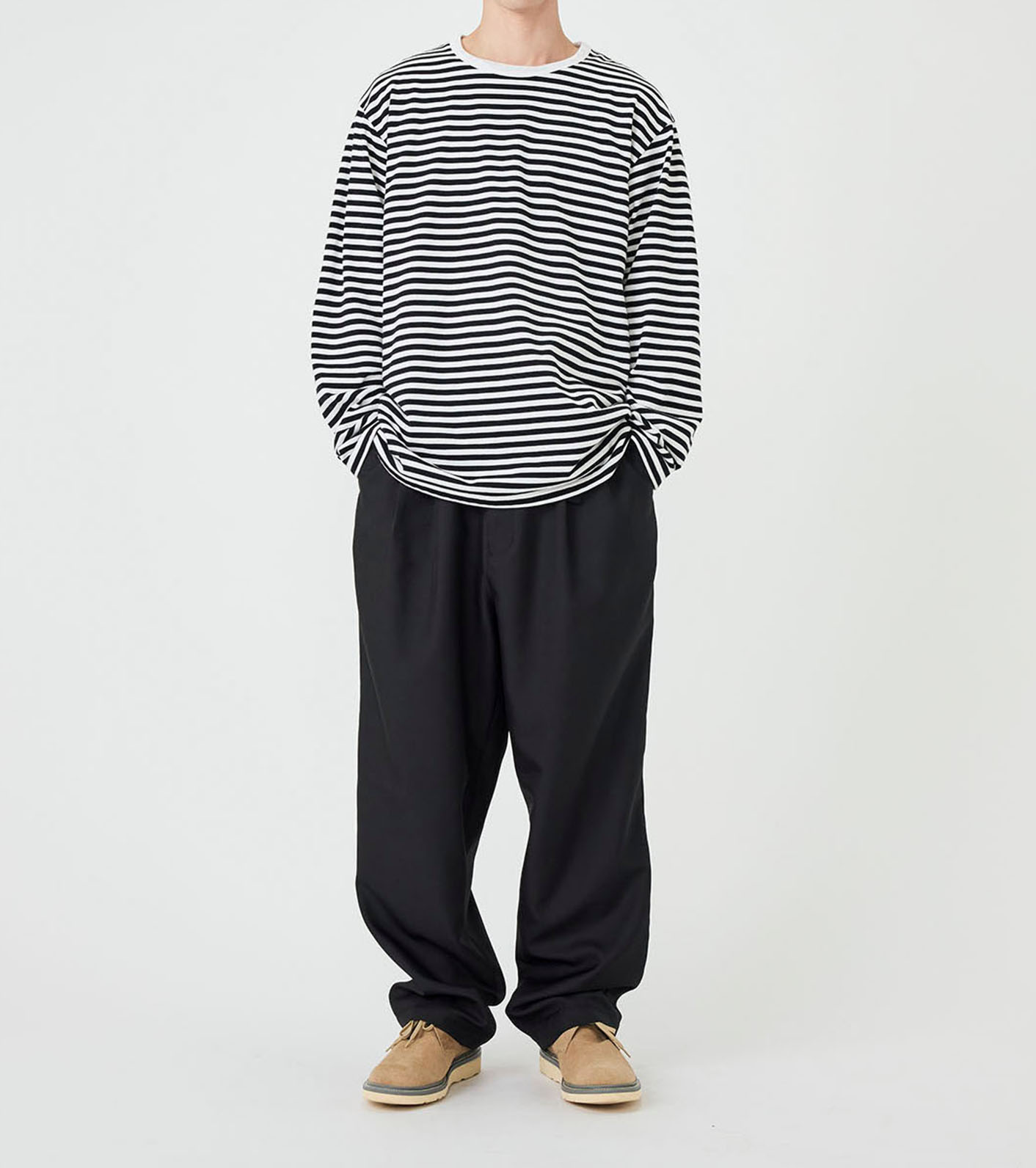 COOLMAX Stripe Jersey L/S Tee