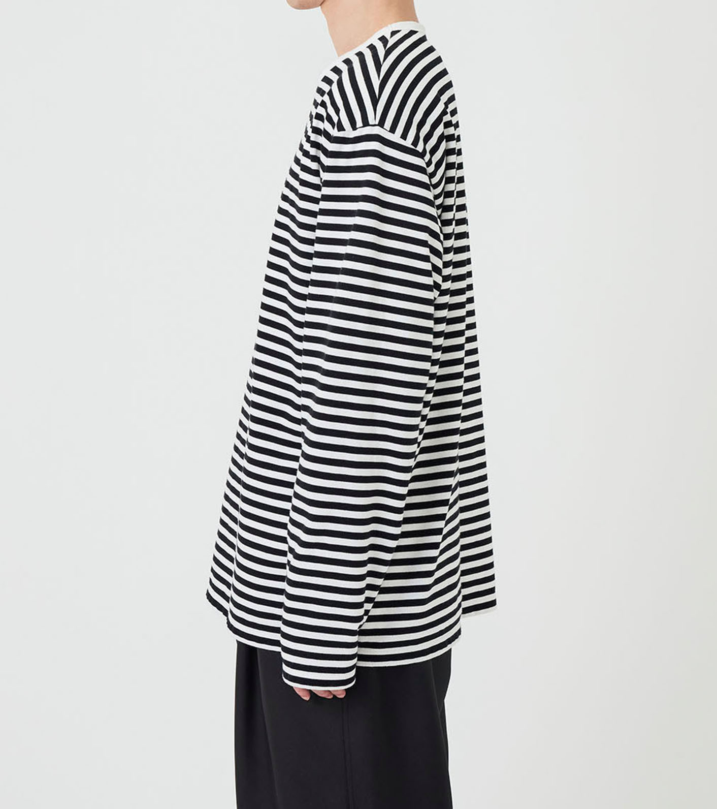 COOLMAX Stripe Jersey L/S Tee
