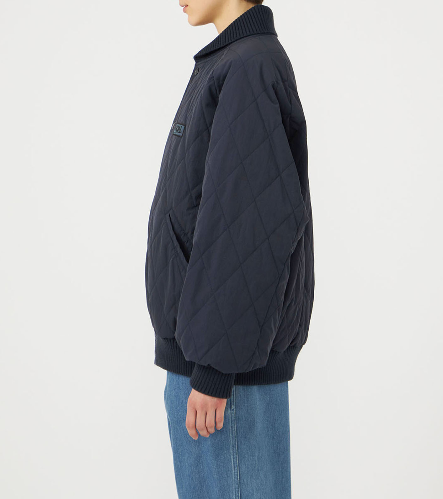 OOAL Quilting Varsity Jacket