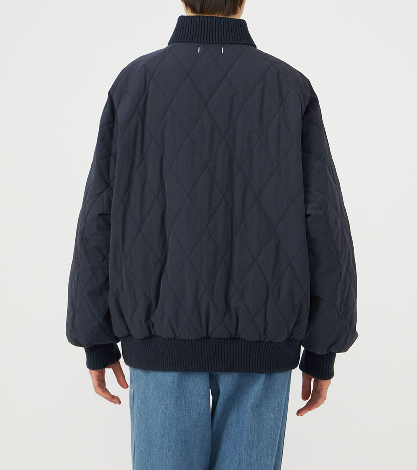 OOAL Quilting Varsity Jacket
