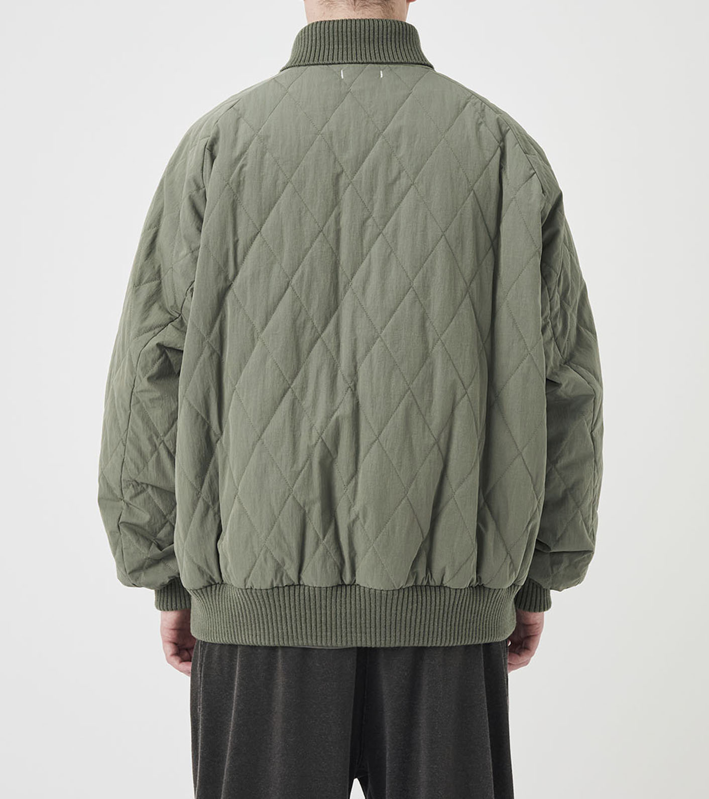 OOAL Quilting Varsity Jacket