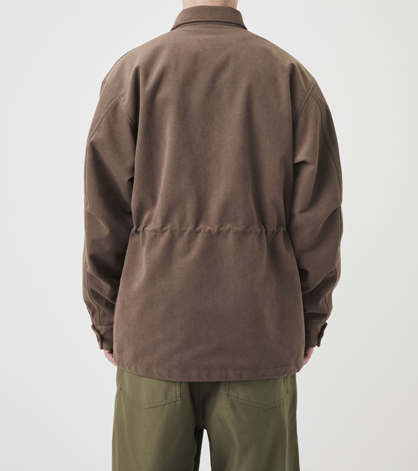 Synthetic Leather Field Jacket