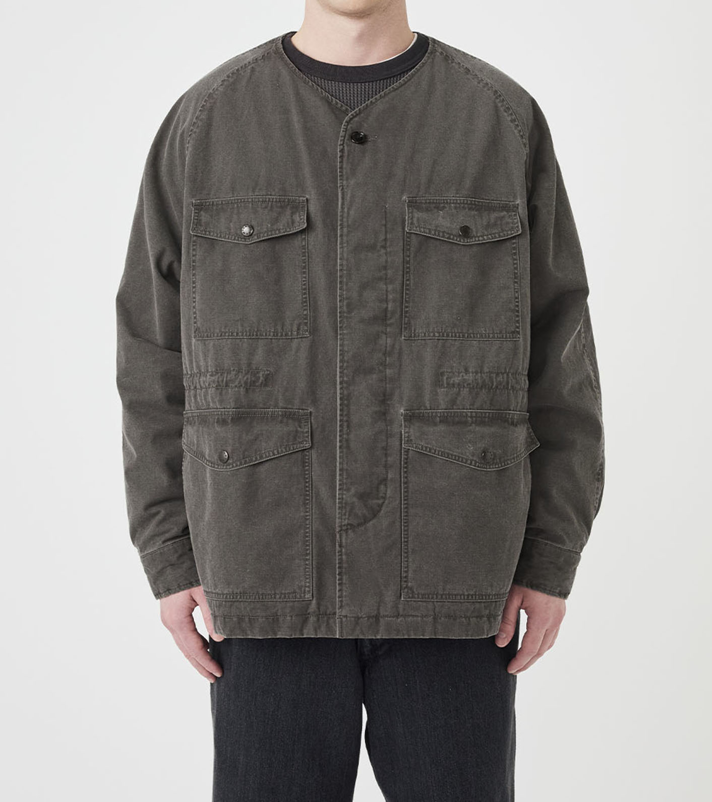 Cotton CORDURA Insulation Collarless Jacket
