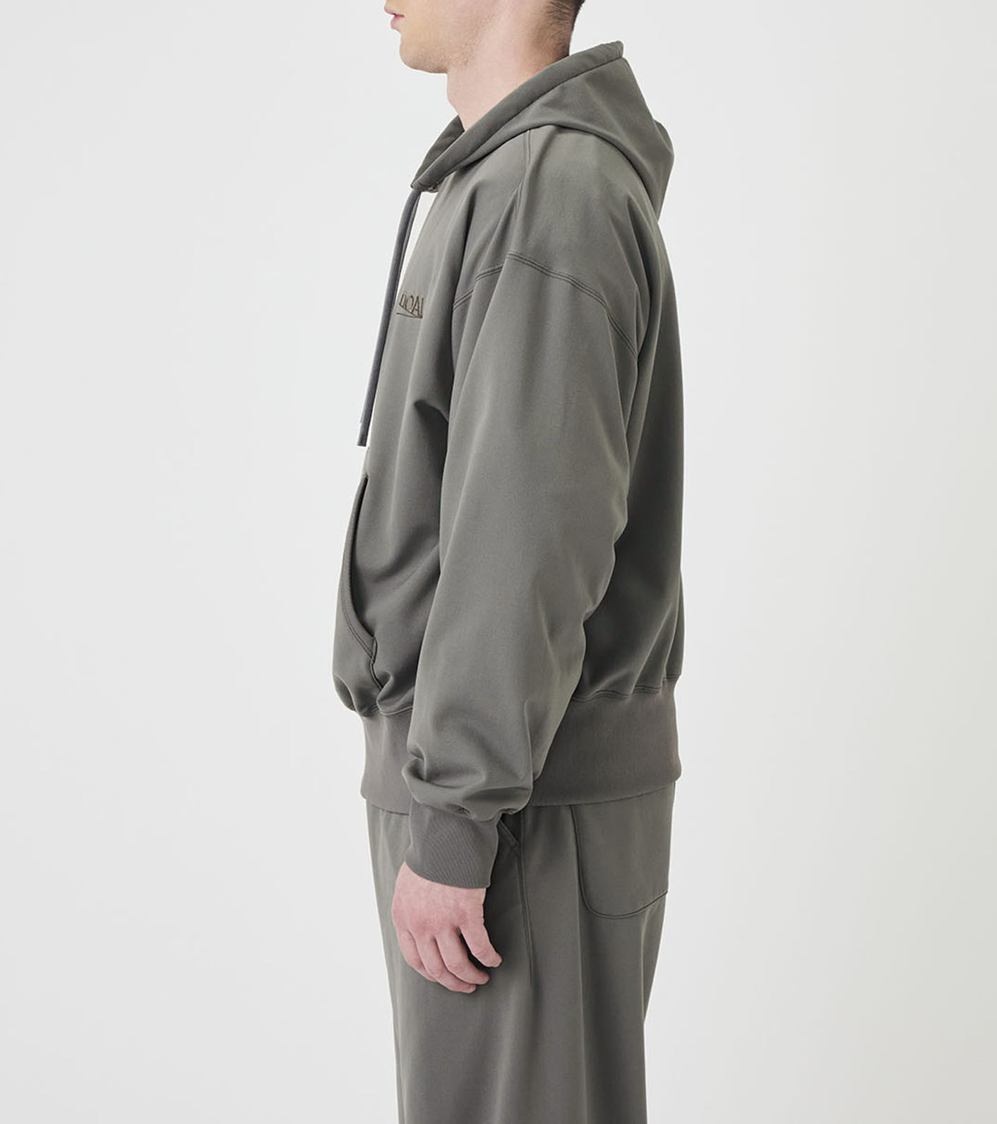 OOAL Polyester Pile Hooded Parka