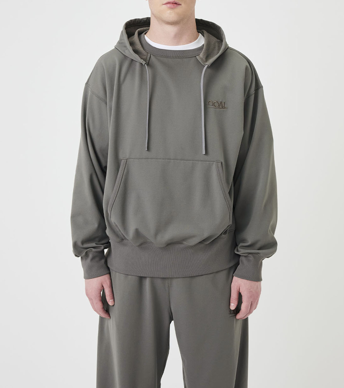 OOAL Polyester Pile Hooded Parka