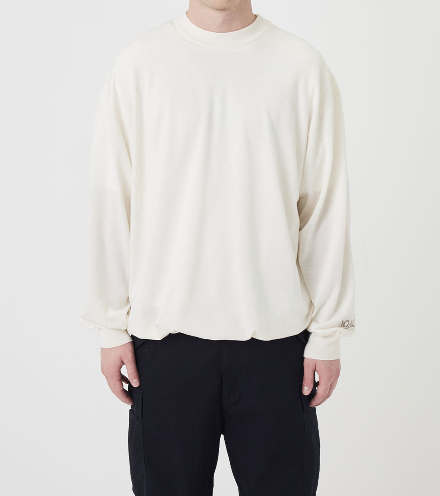 OOAL Long Sleeve Knit Tee