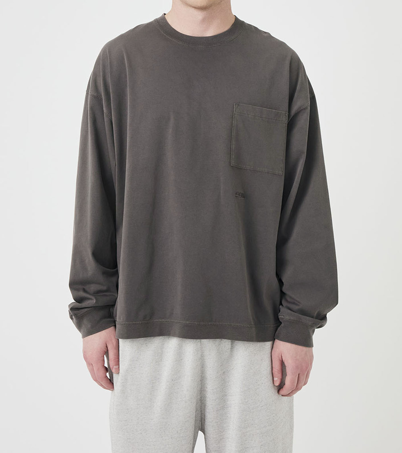 OOAL Long Sleeve Pocket Tee