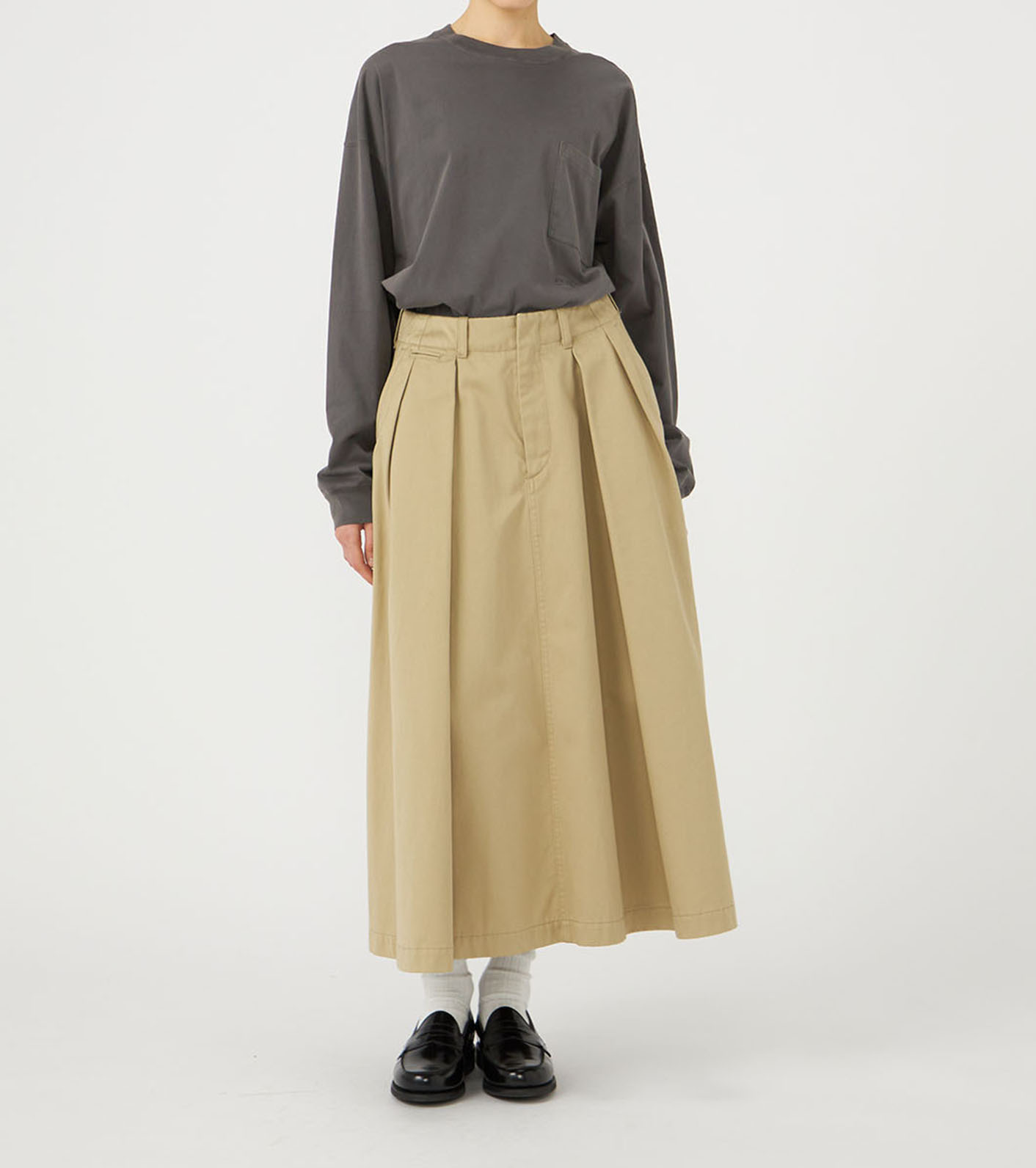 OOAL Long Sleeve Pocket Tee