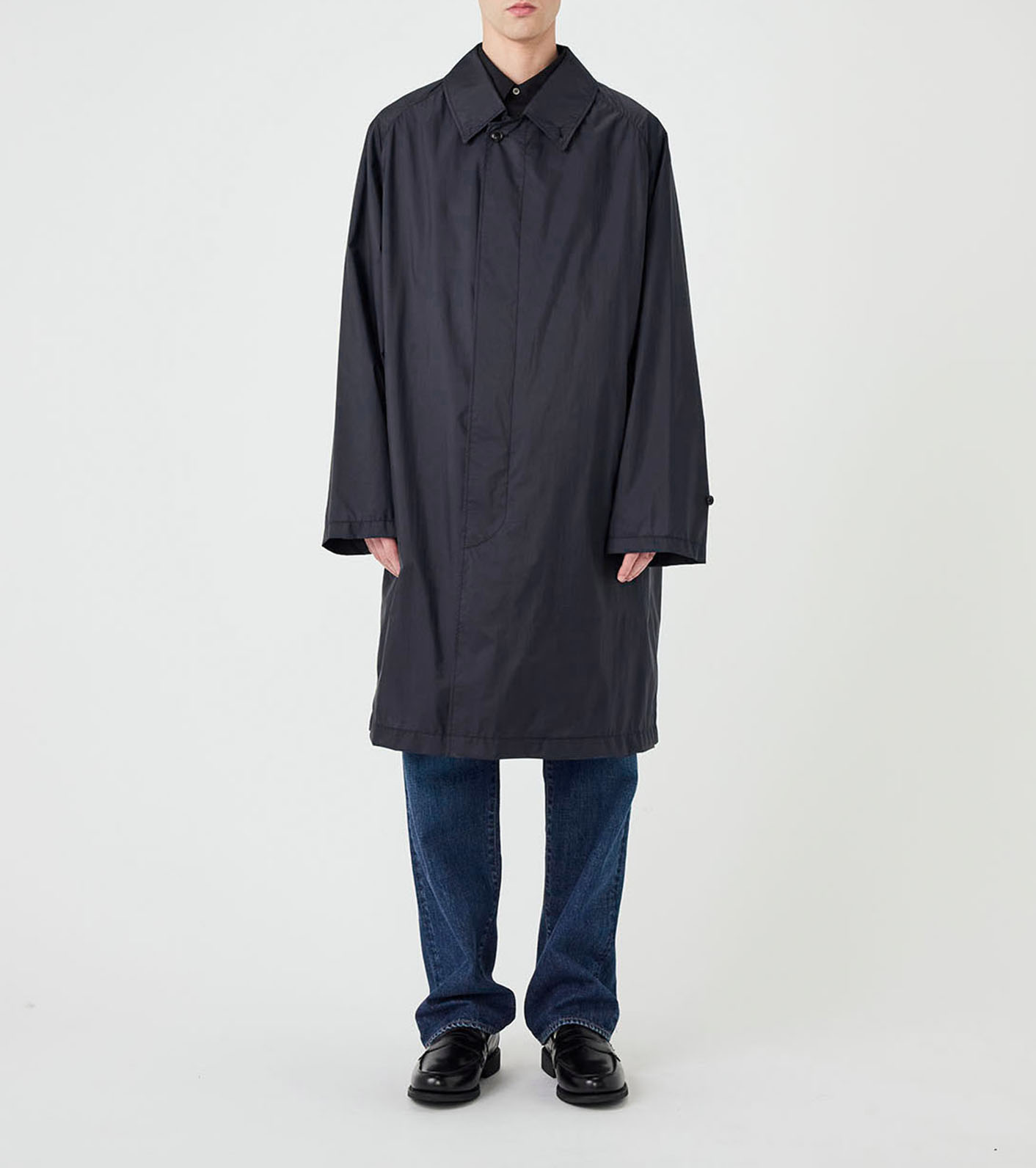 Packable Balmacaan Coat