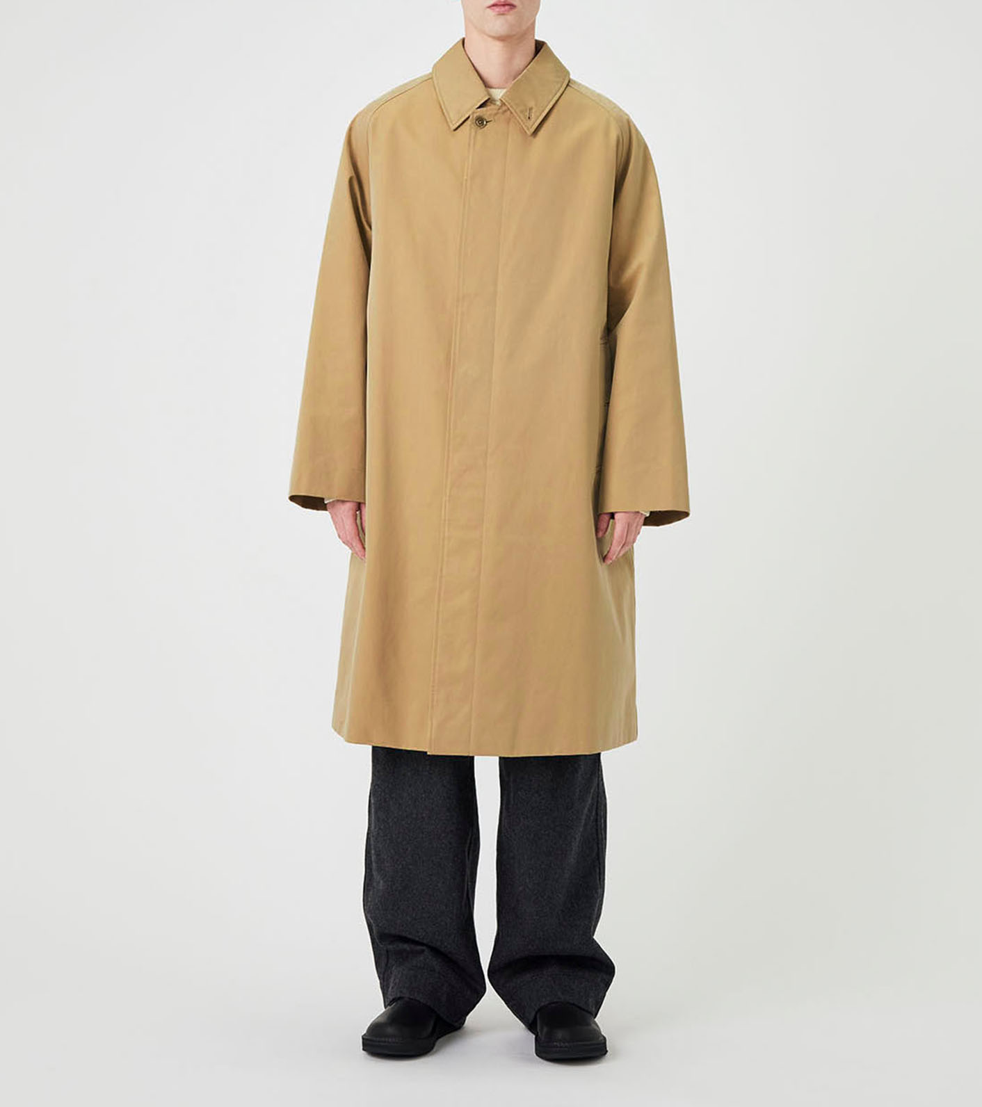2L Cotton GORE-TEX Balmacaan Coat