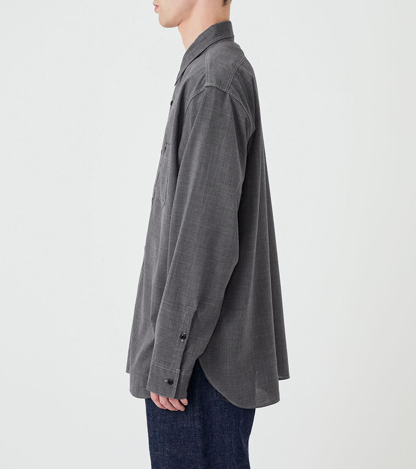 Polyester Wool Field Shirt