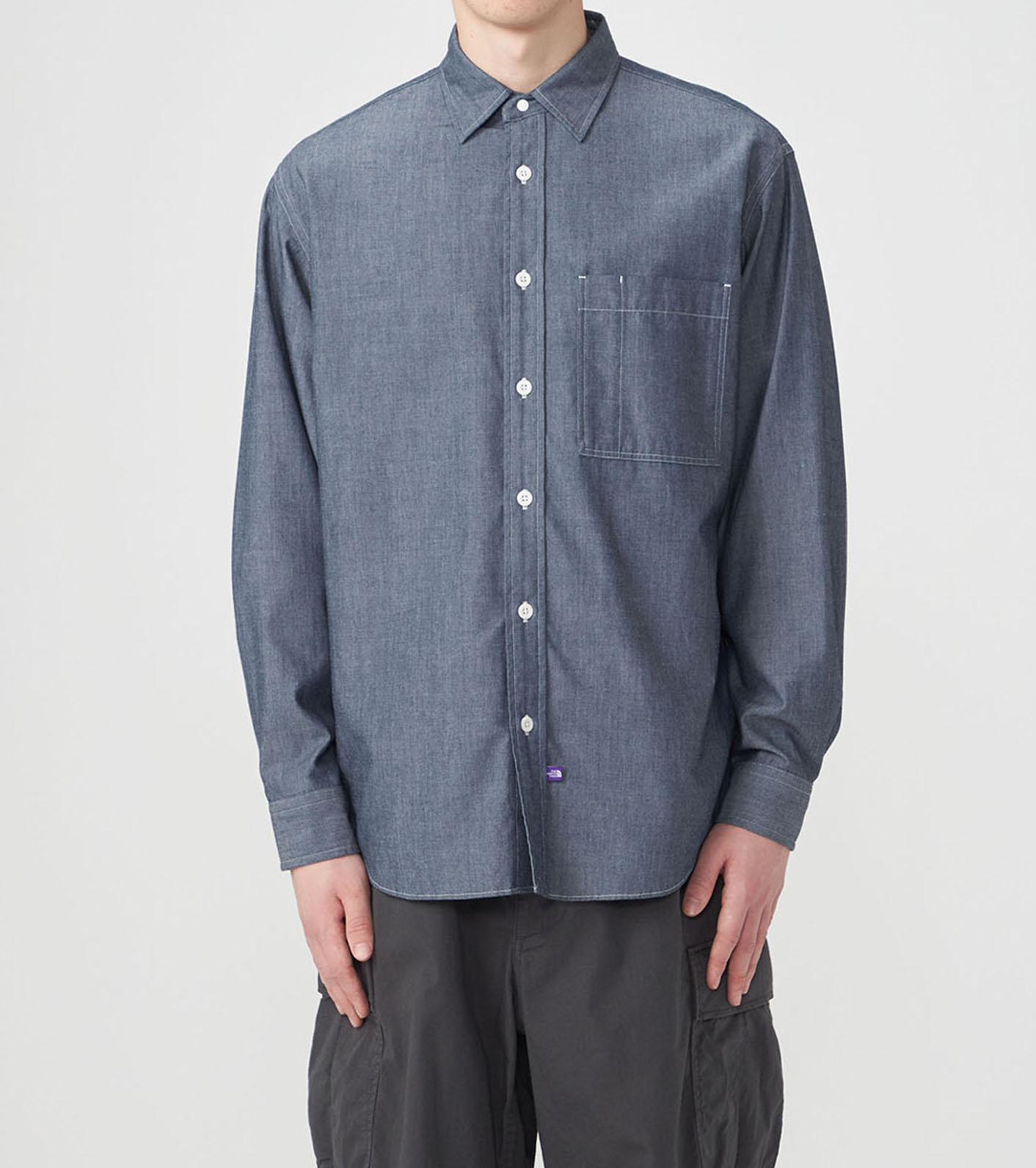 Regular Collar Chambray Field Shirt