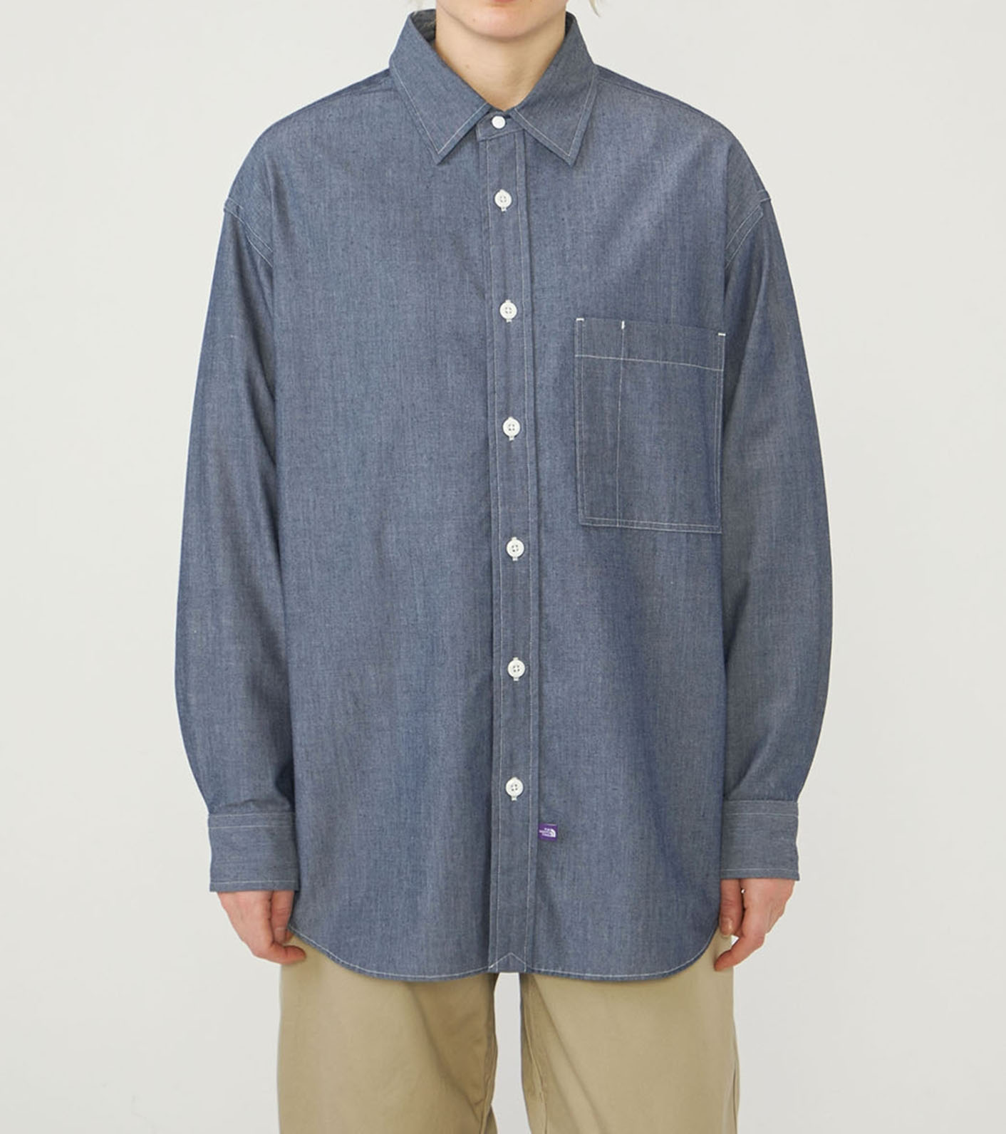 Regular Collar Chambray Field Shirt
