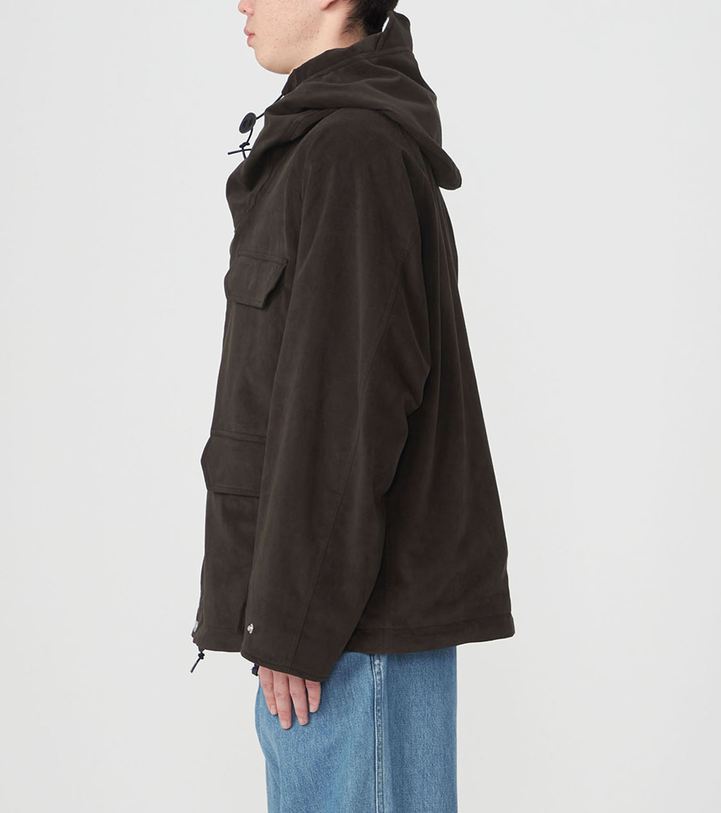 Synthetic Leather Mountain Parka