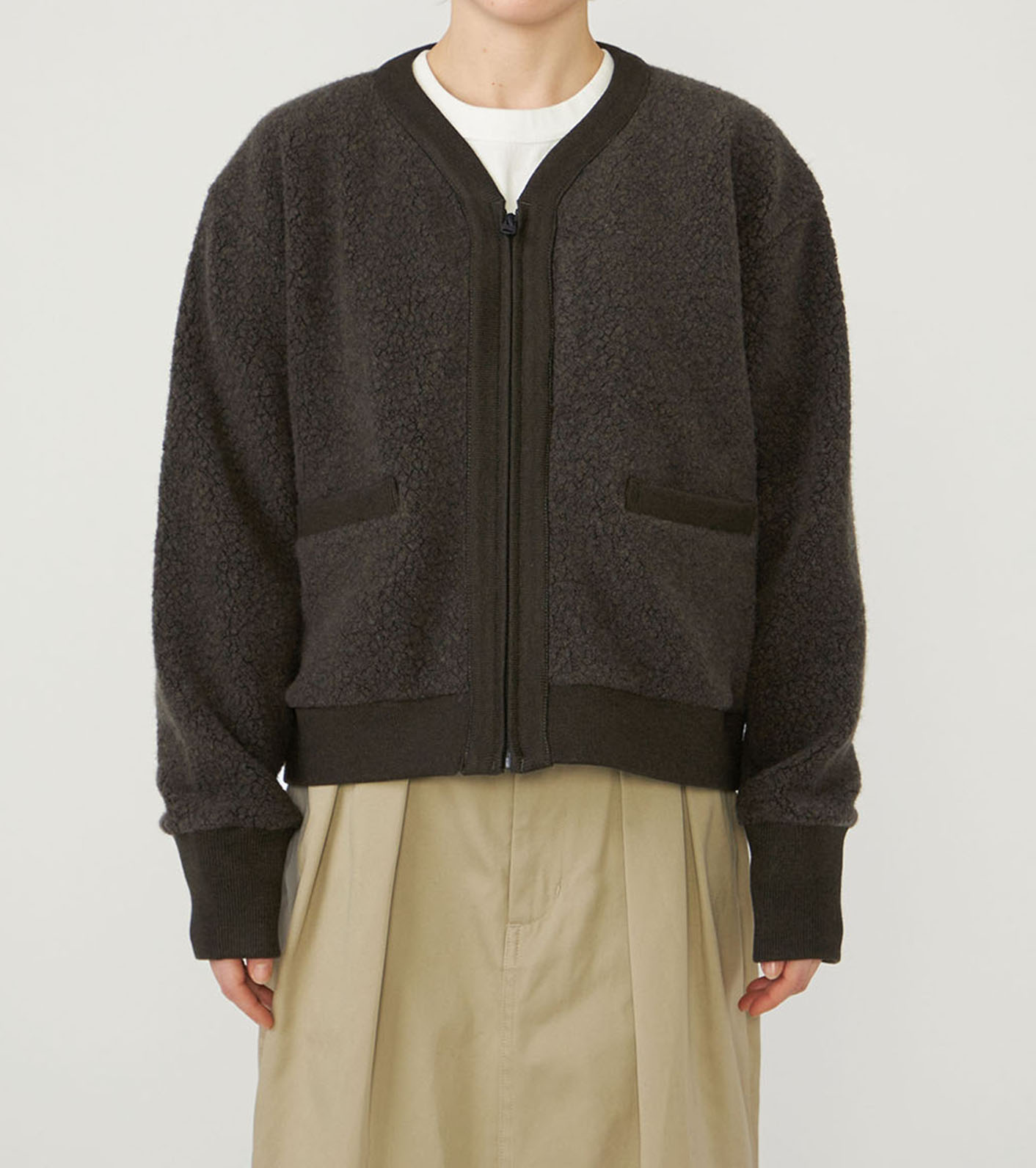 PLAS Fleece Field Cardigan