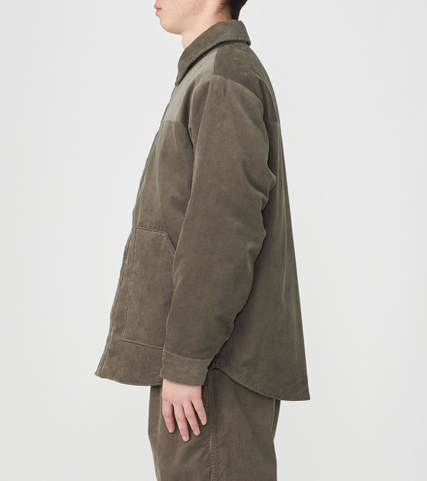 Corduroy Field Insulation Shirt Jacket