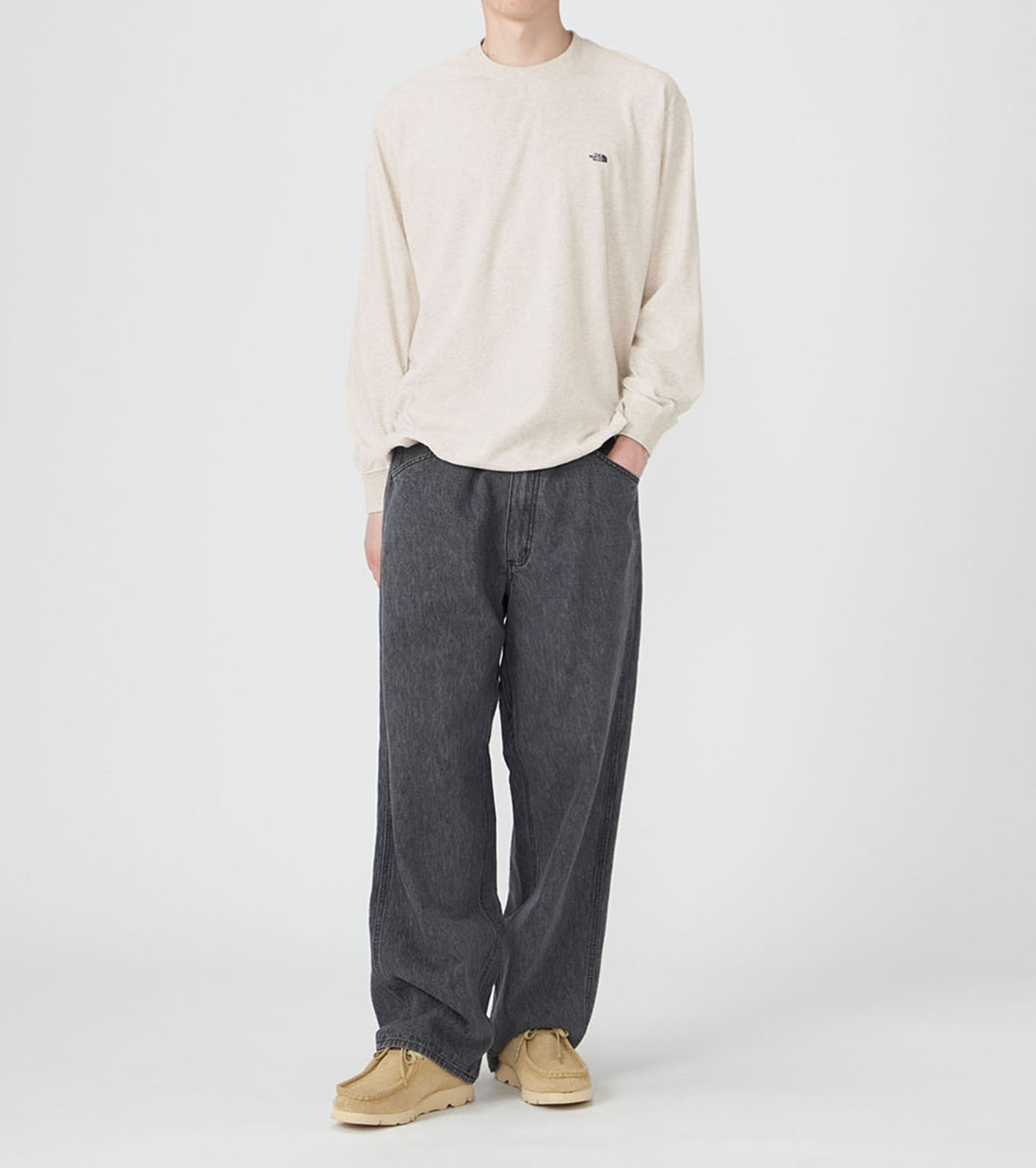 Linen Cotton Denim Field Pants