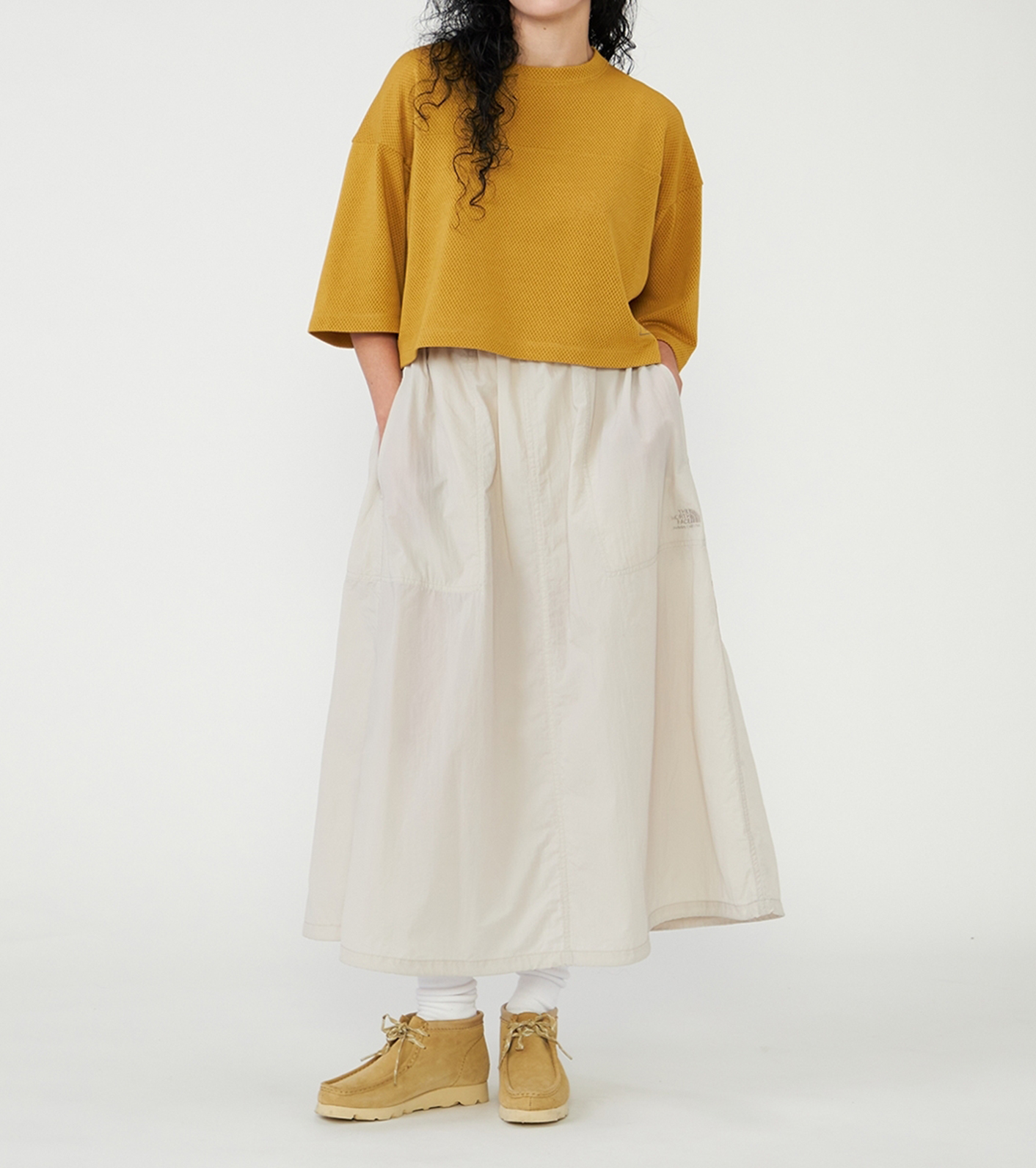 Mesh Field Cropped Tee