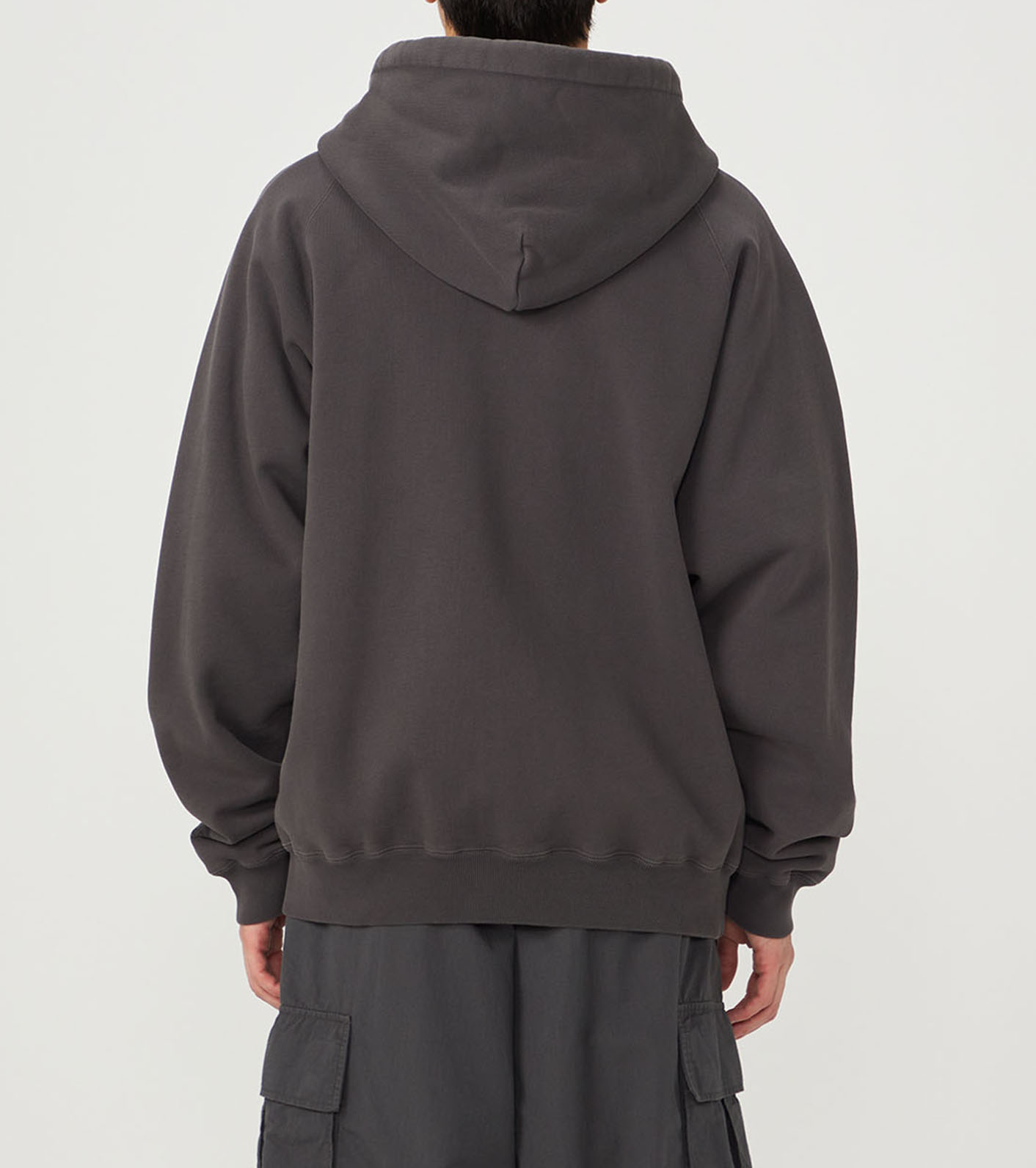 Garment Dyed Field Zip Up Hoodie