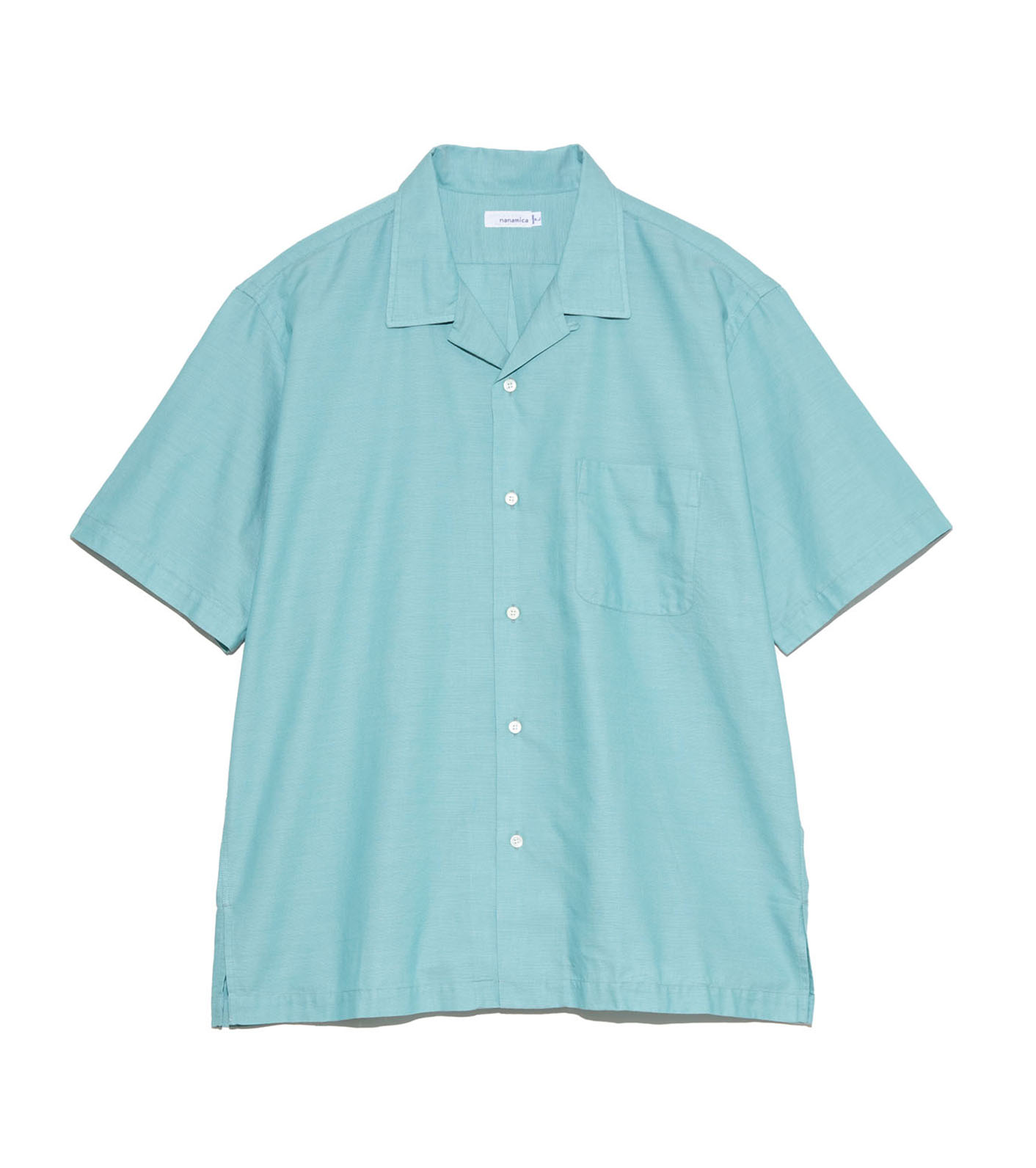 Open Collar Panama S/S Shirt