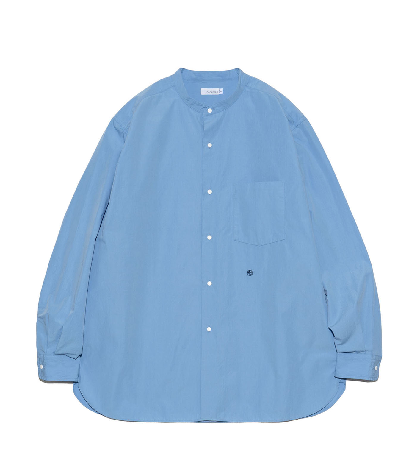 Band Collar Wind Shirt
