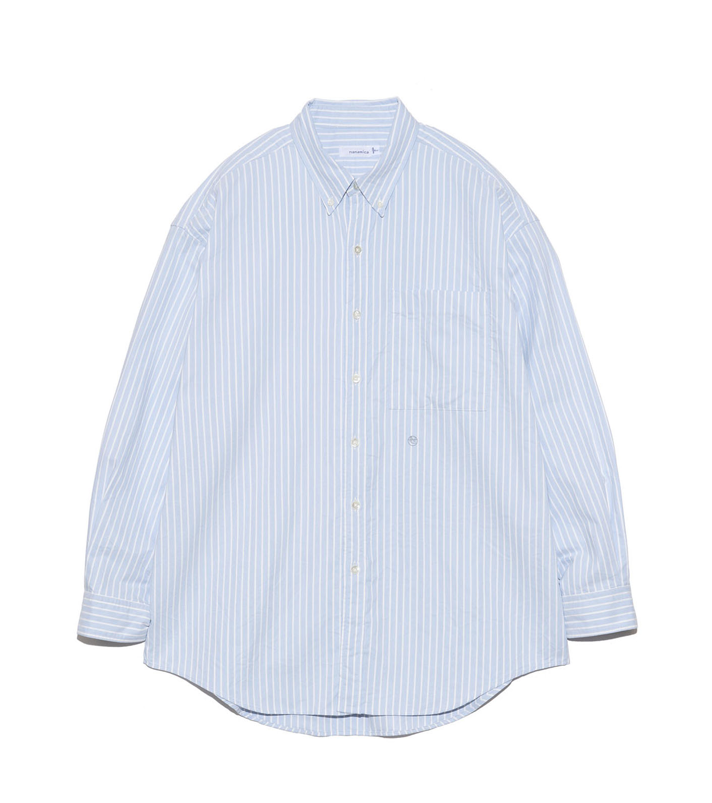 Button Down Stripe Wind Shirt