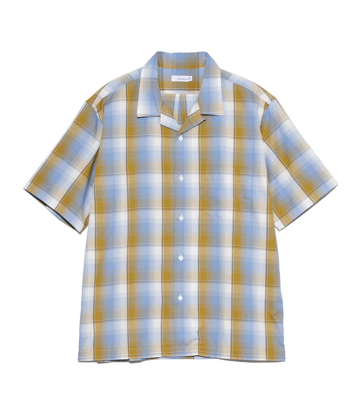 Open Collar Pique S/S Shirt