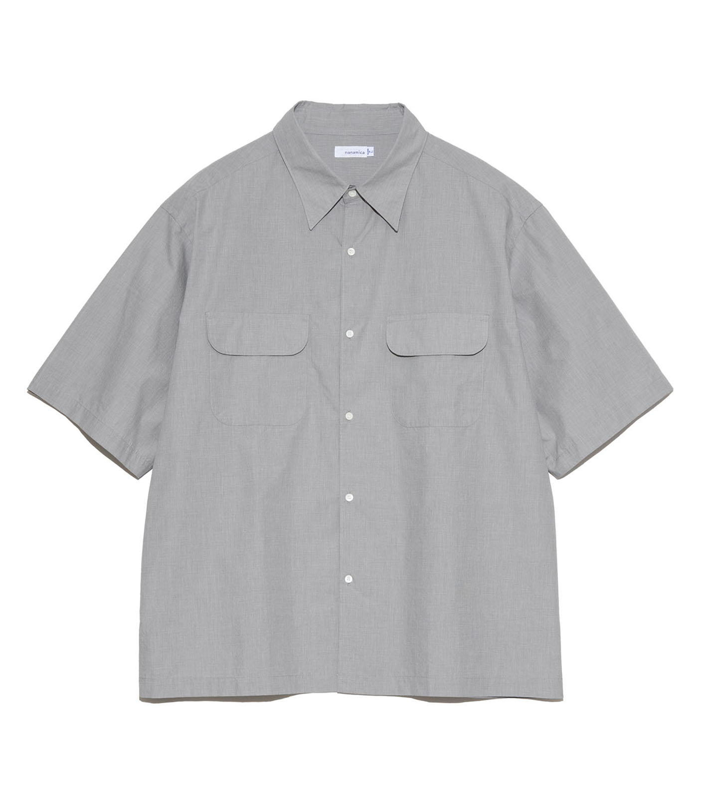Regular Collar End On End S/S Shirt