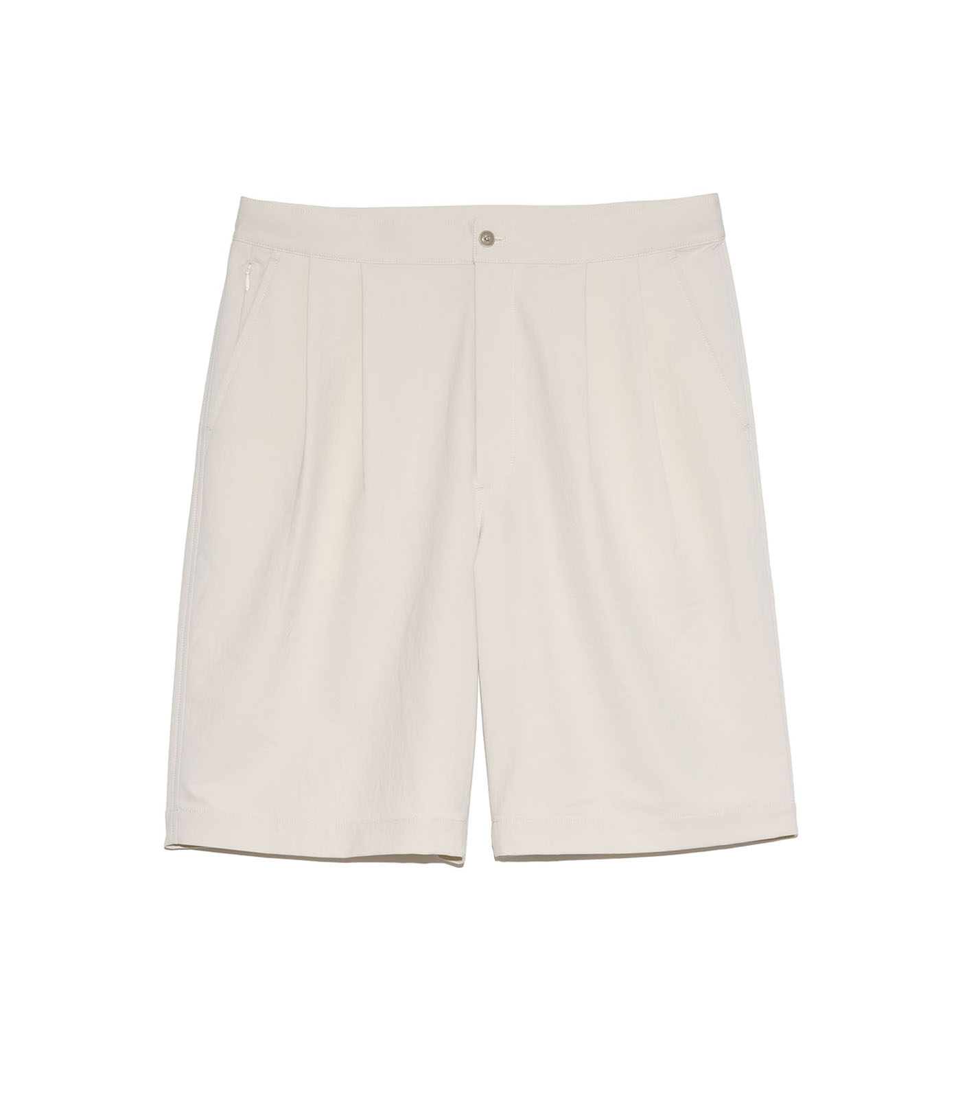ALPHADRY Double Pleats Shorts