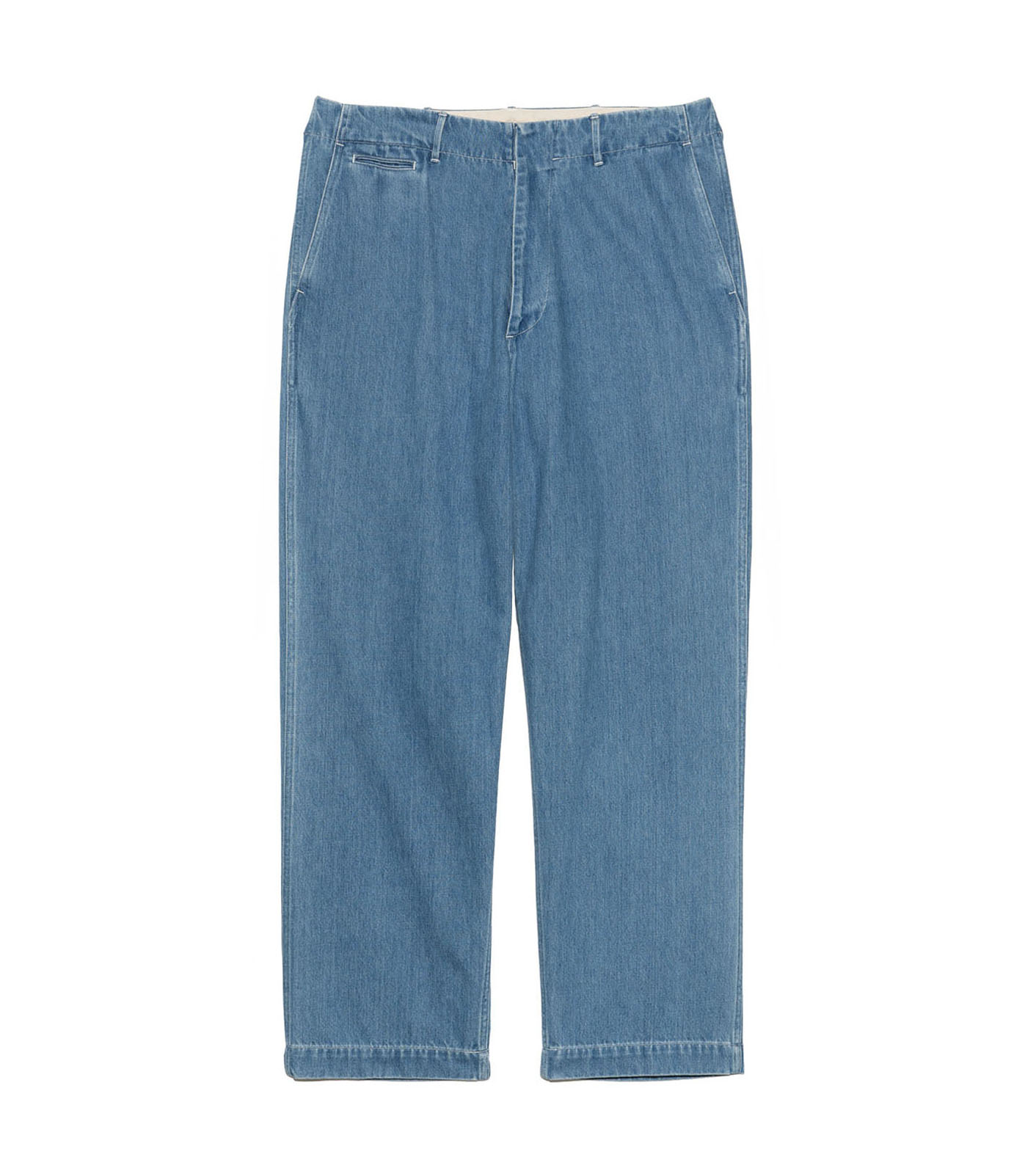 Wide Denim Pants
