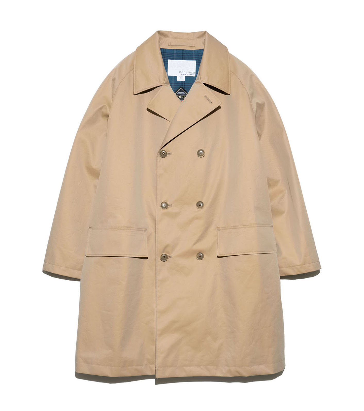 2L Cotton GORE-TEX Double Breasted Coat