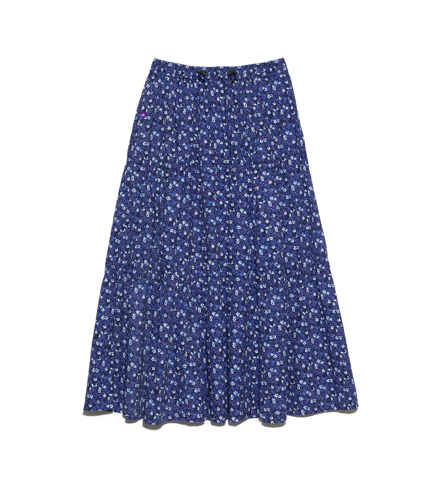Flower Printed Field Tiered Skirt