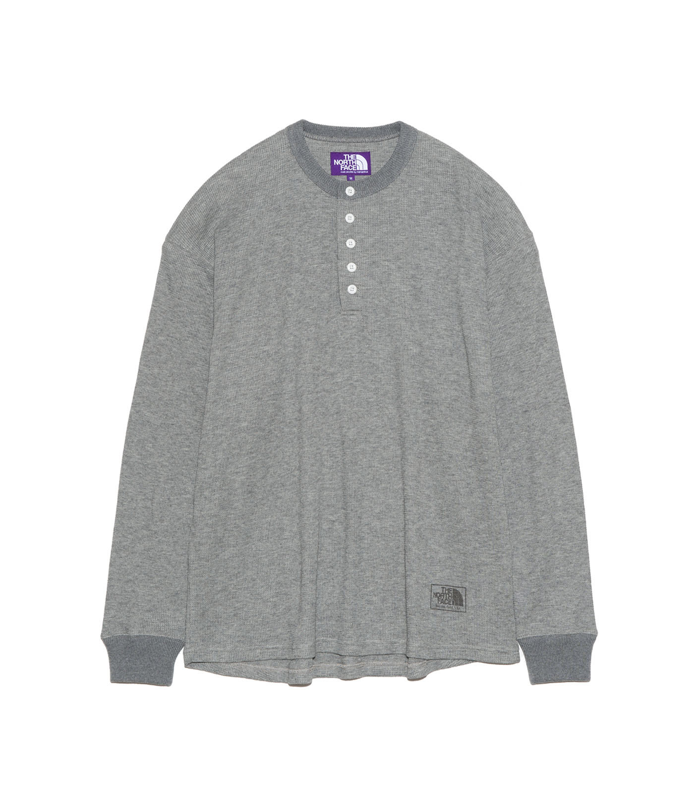 Field Long Sleeve Henley Neck Graphic Tee
