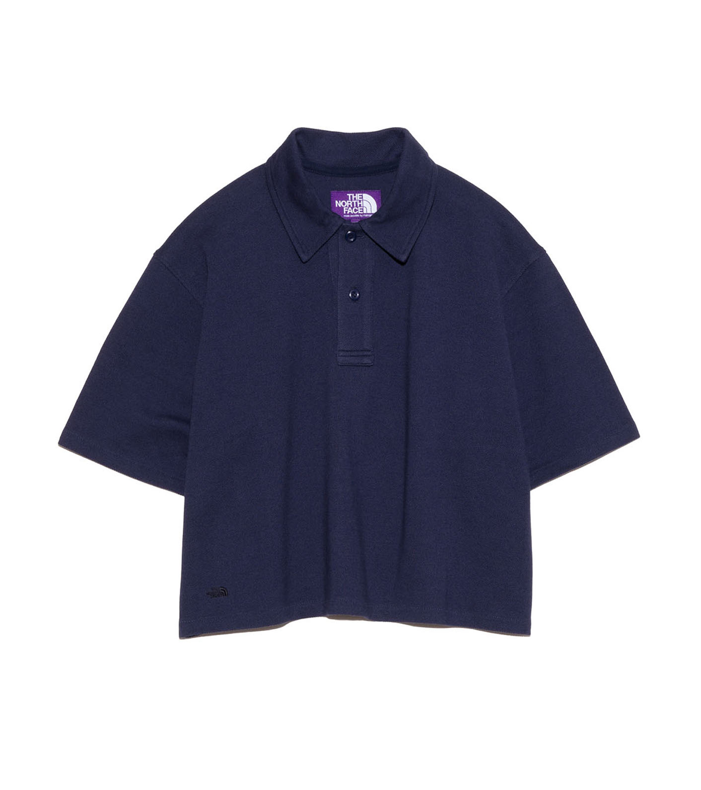 Moss Stitch Field Cropped Polo