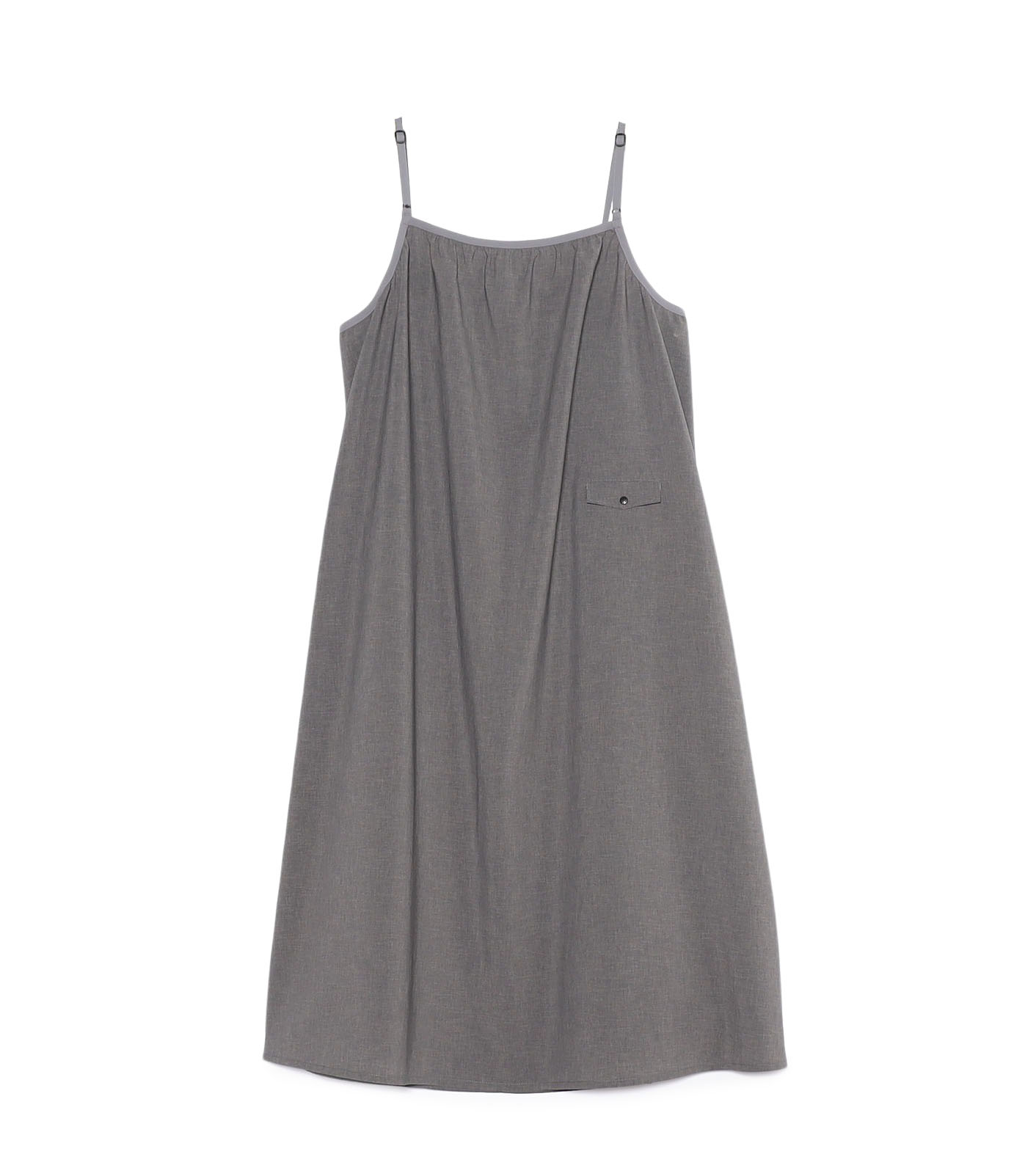 Polyester Tropical Field Camisole Dress