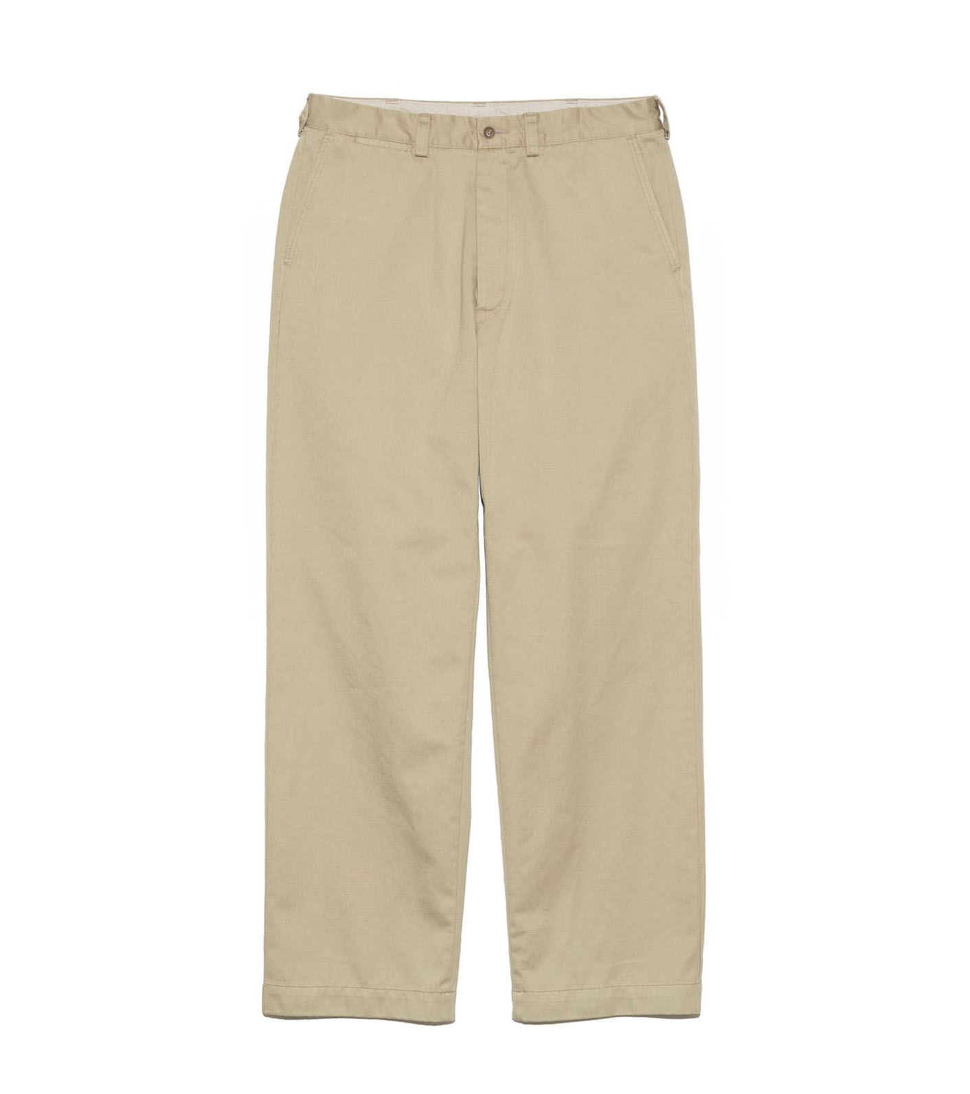 Wide Straight Chino Pants