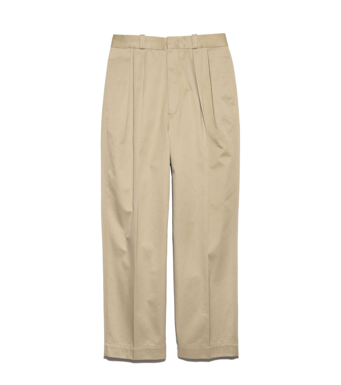 Double Pleat Chino Pants