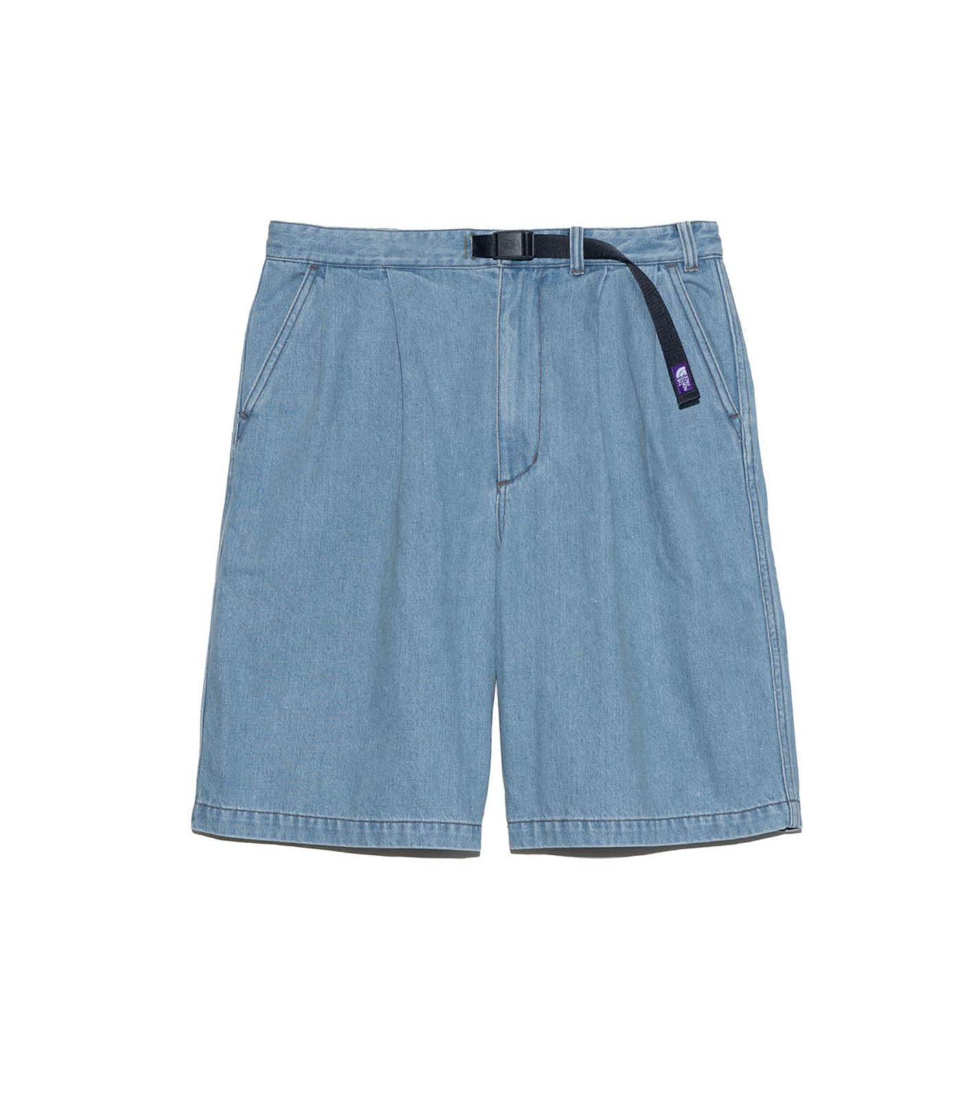Denim Tuck Field Shorts