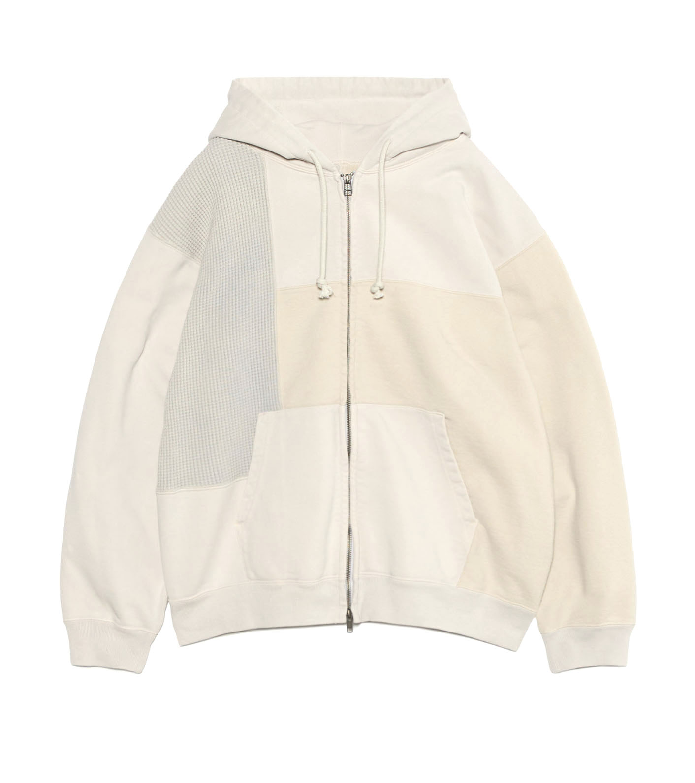 Field Patchworked Zip Up Parka