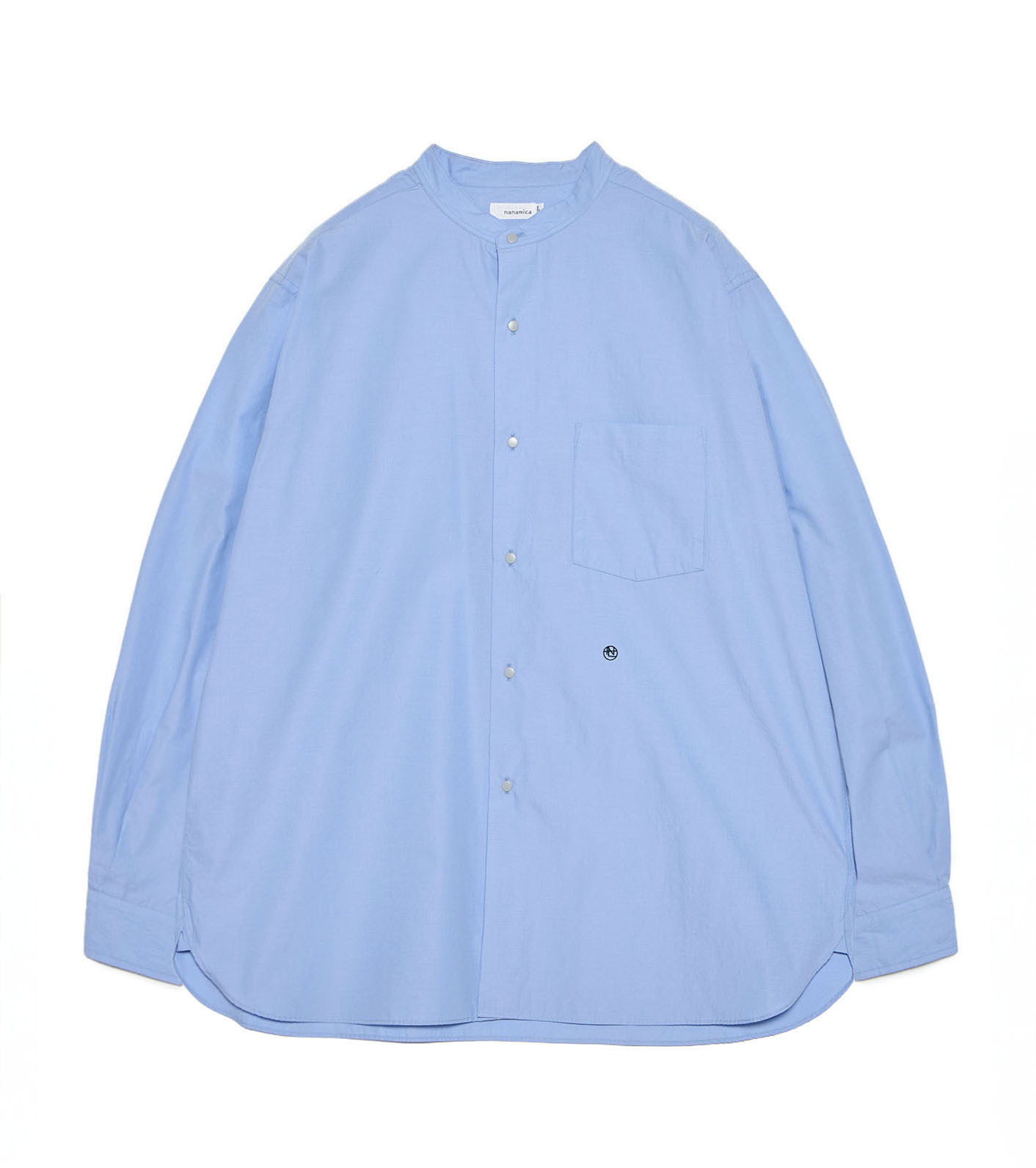 Band Collar Wind Shirt