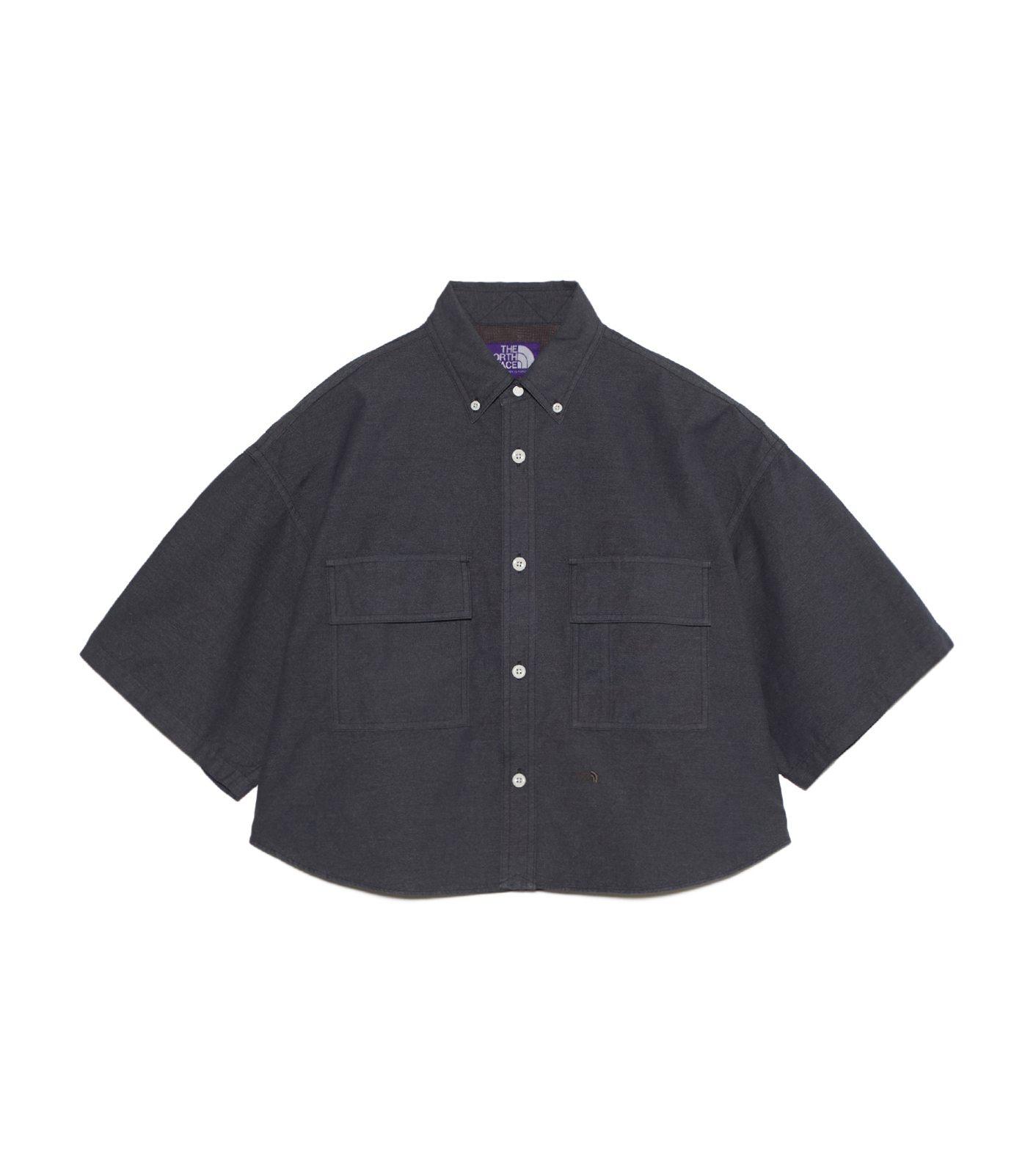 Button Down Field S/S Cropped Shirt