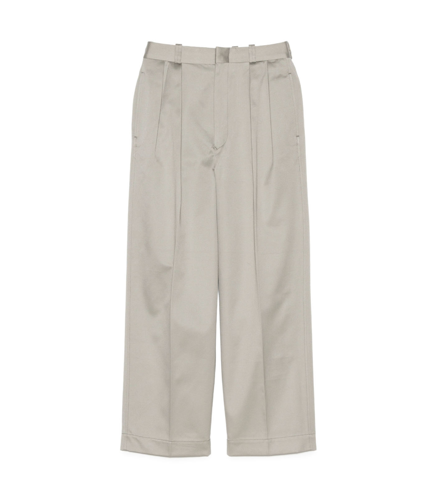 Double Pleated Chino Pants