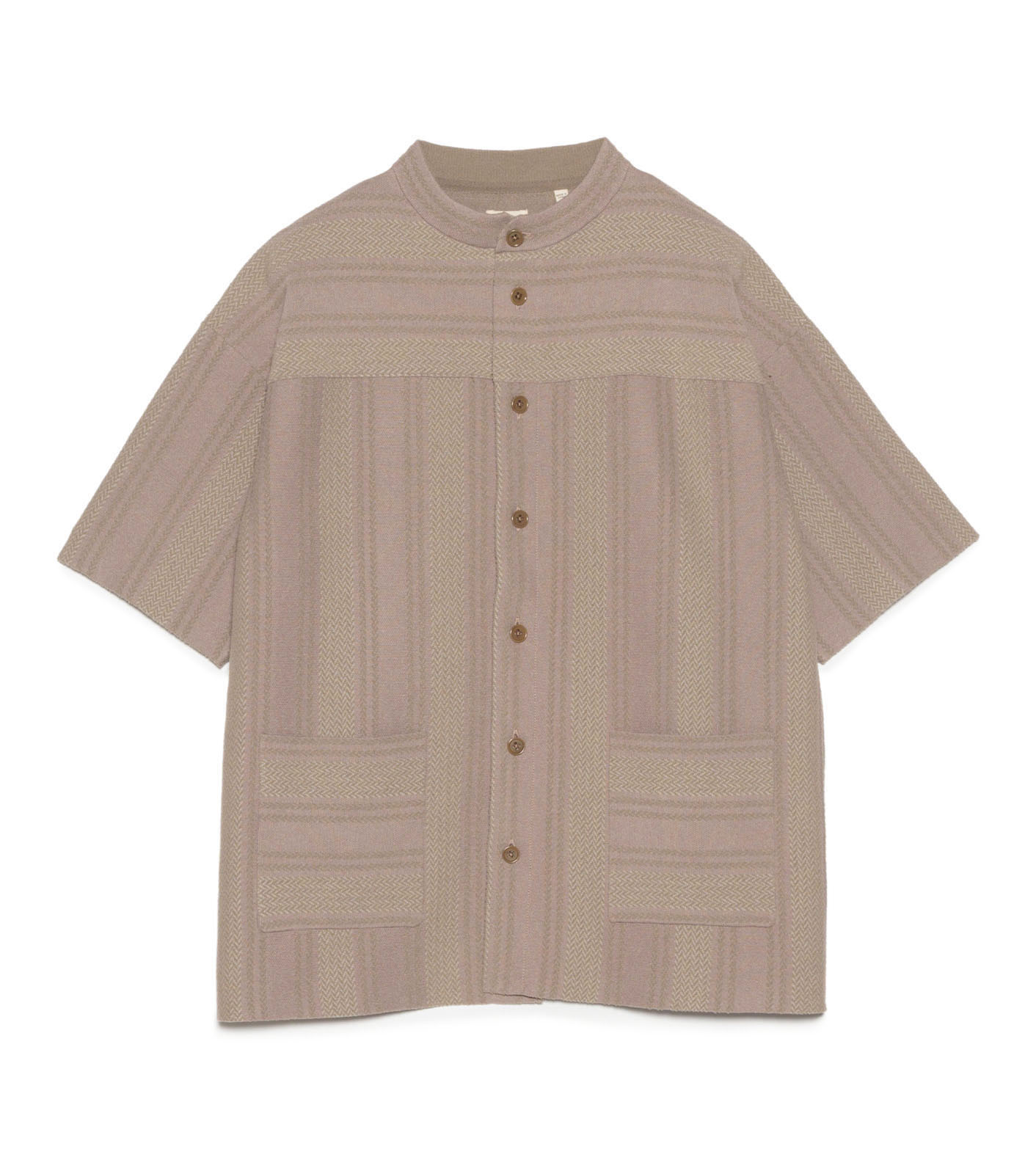 S/S Knit Shirt Jacket
