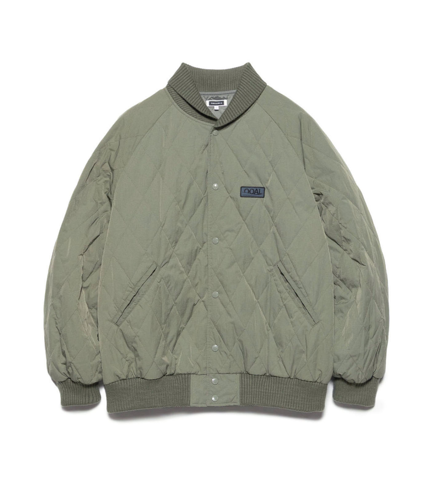 OOAL Quilting Varsity Jacket