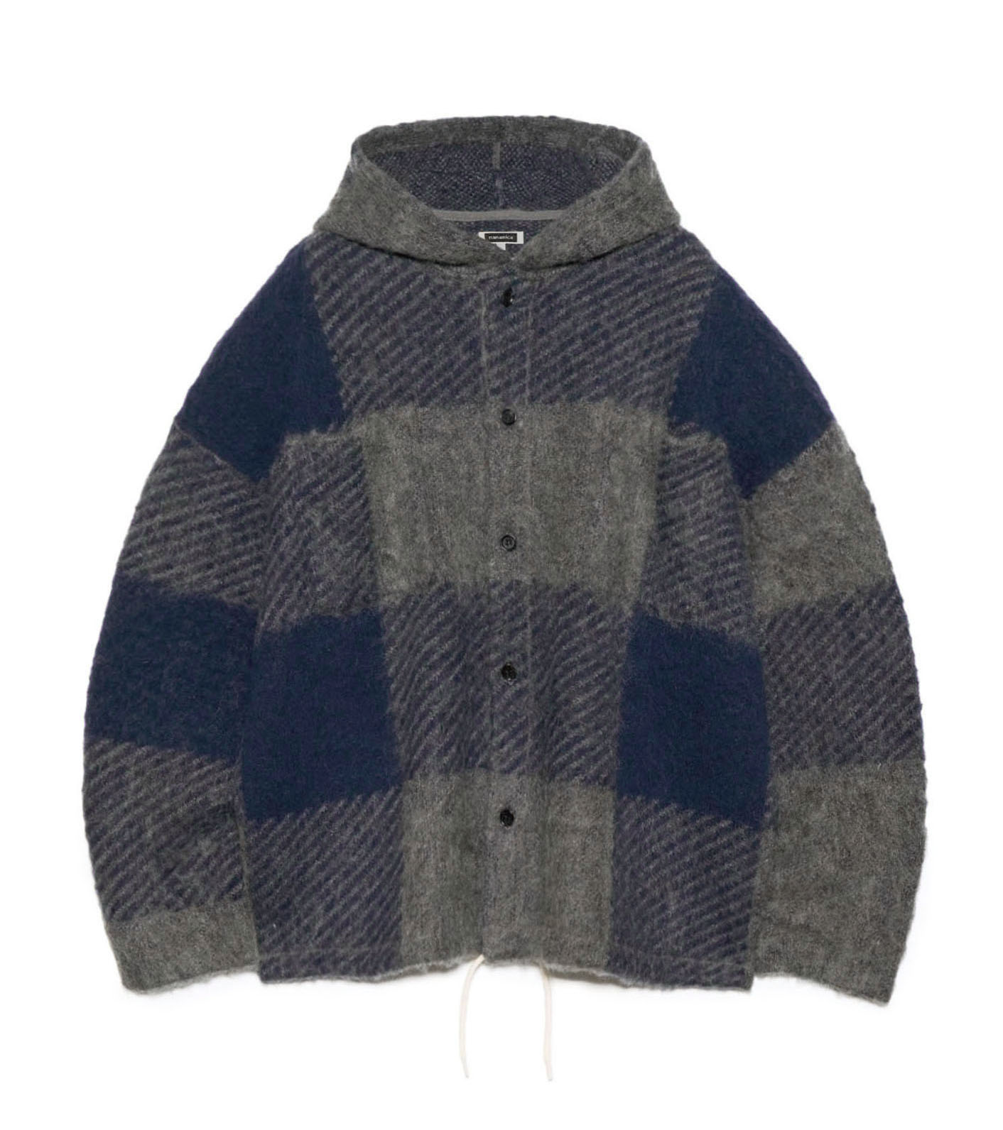 OOAL Mohair Hooded Jacket