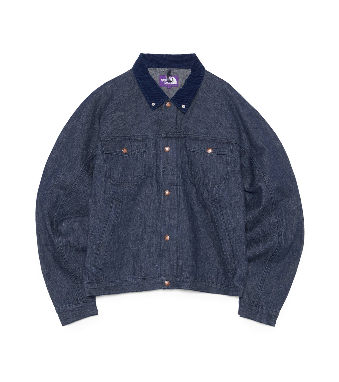 Linen Cotton Denim Field Jacket